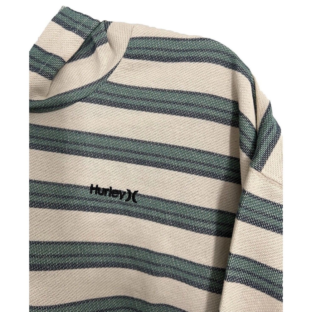 Hurley Men's Striped Modern Surf Hooded Poncho Size XXL New - Picture 4 of 16